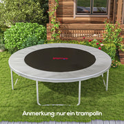Telo elastico per trampolino rotondo Ø323 cm con 72 anelli a V, polipropilene, arancione