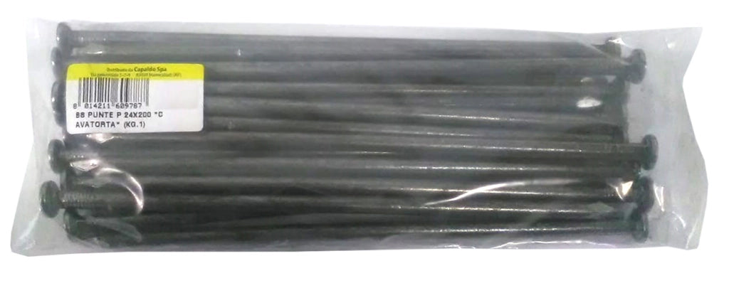 BS CHIODI TESTA PIANA 23X150 CAVATORTA 1 KG- 5,0 bs