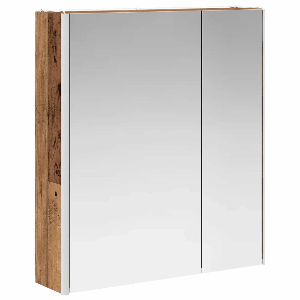 Mobiletto per specchio da Bagno | Armadio da bagno Legno vecchio