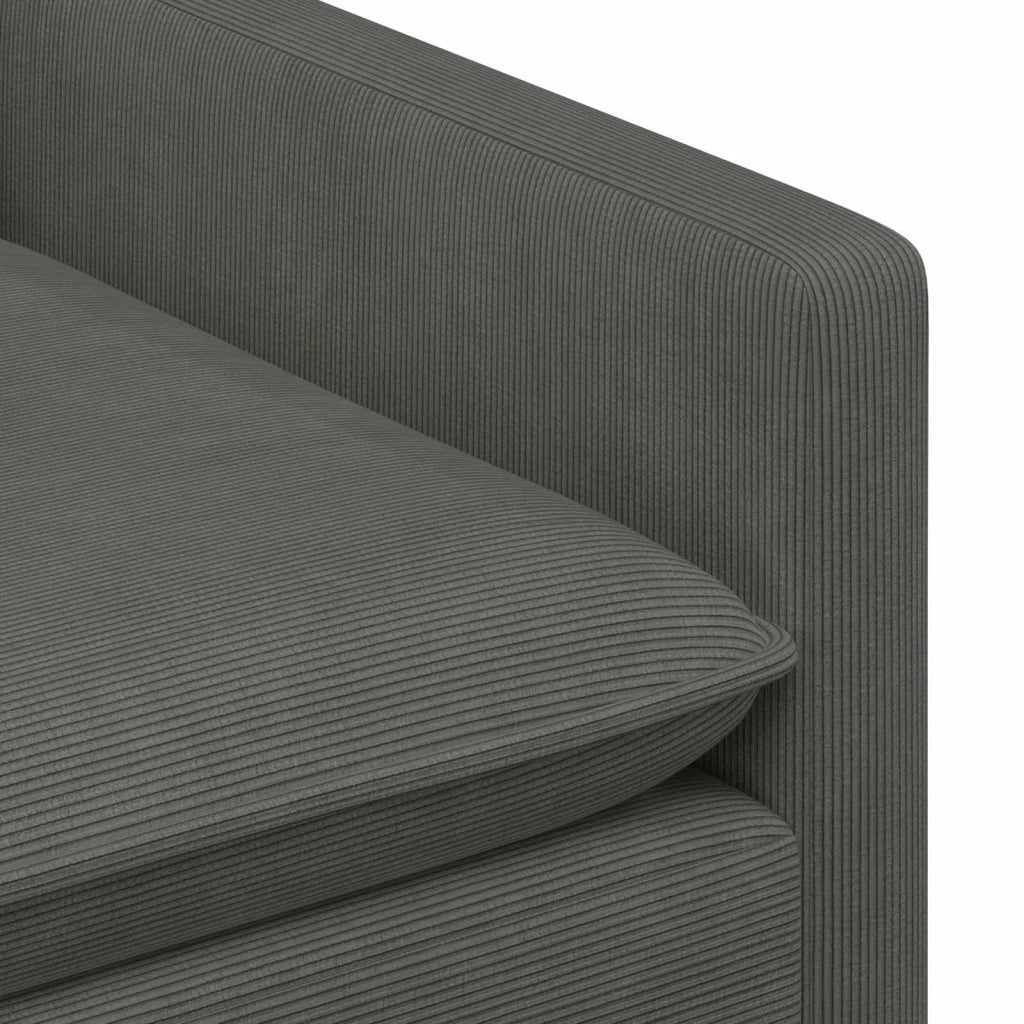 Divano Grigio Scuro 76 x 81 x 87,5 cm Tessuto 42028772