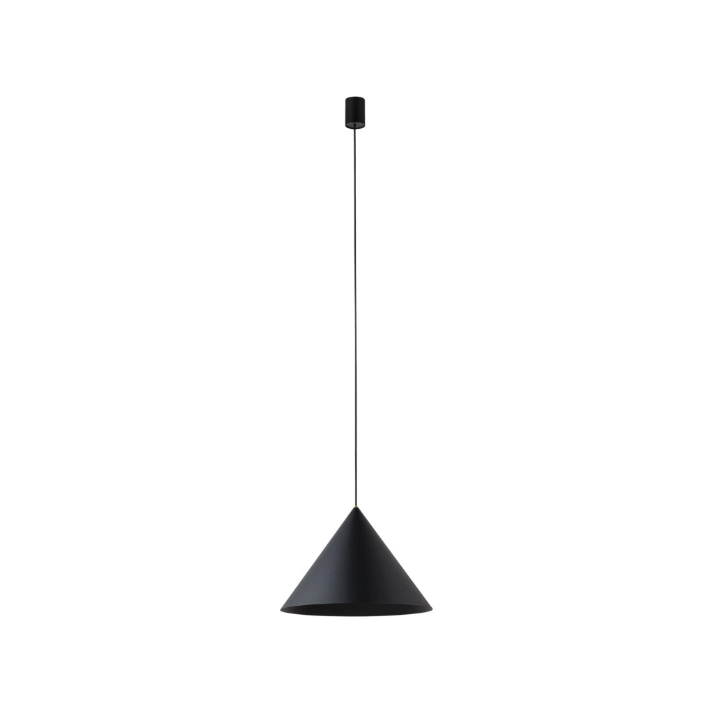 Lampada a sospensione Nowodvorski Zenith 8001 nera Ø35 cm