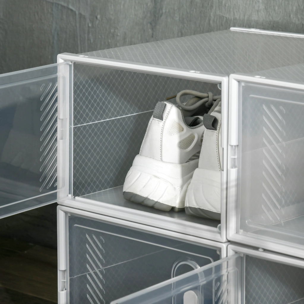 Scaffale modulare 8 scomparti ¨C Xylo ¨C Trasparente 25x35x19 cm