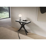 Consolle allungabile 90x40/196 cm Saki Small Evolution - Bianco Frassino