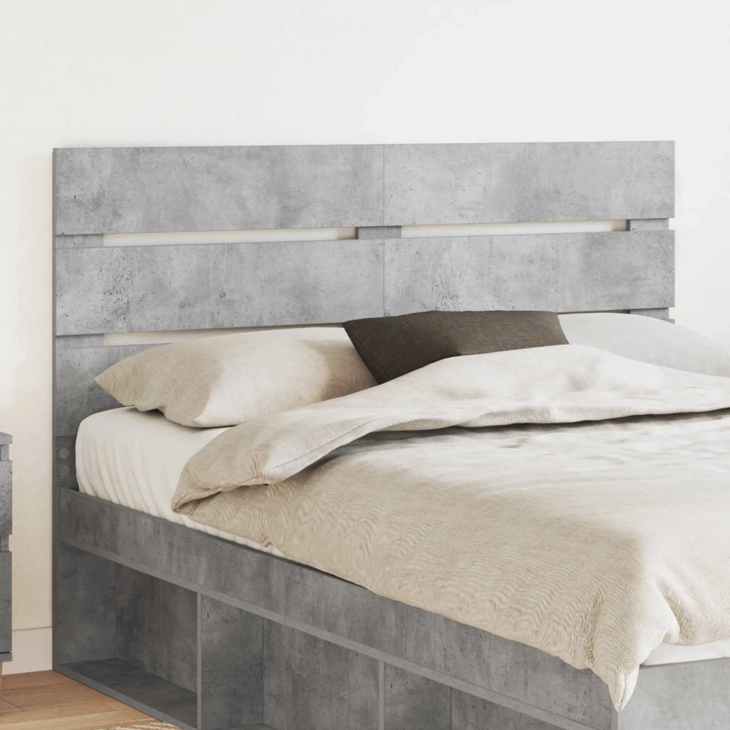 Testiera | Testata Grigio cemento Legno multistrato