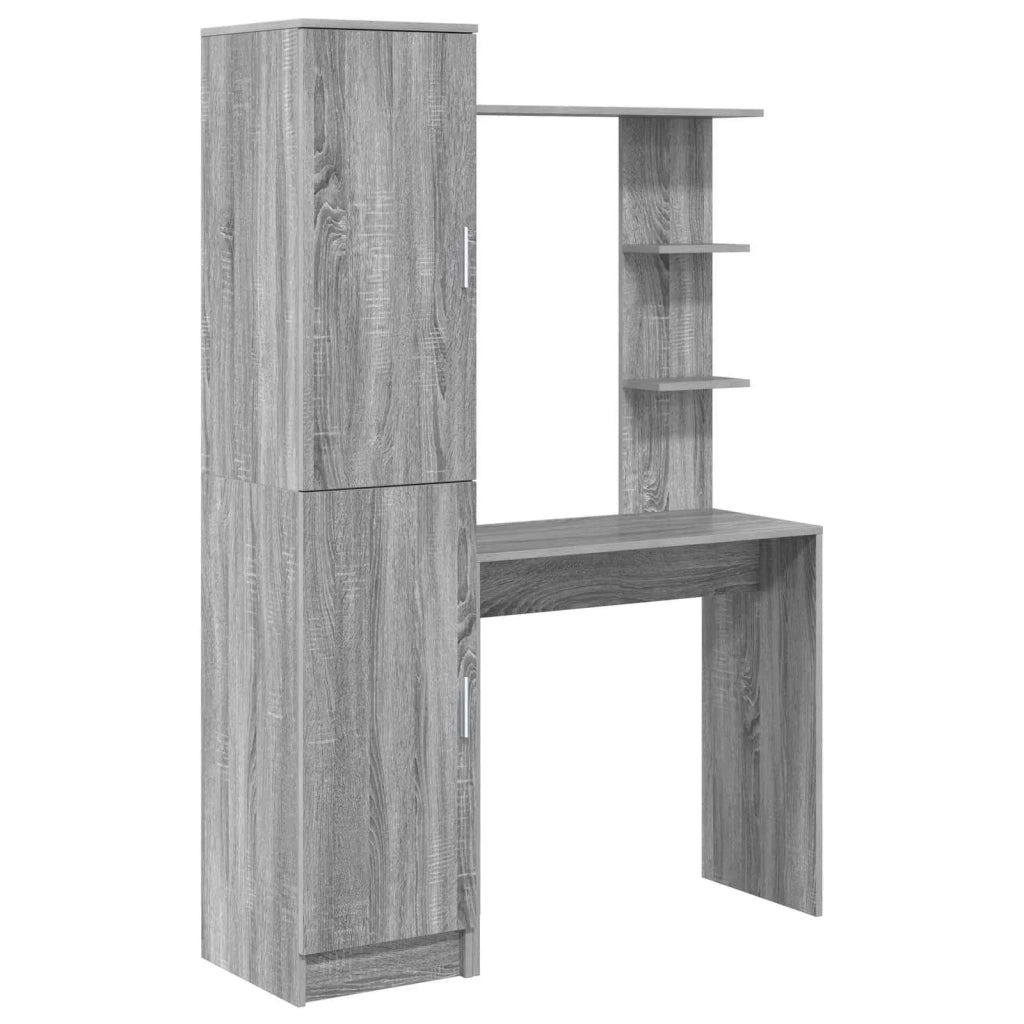 Scrivania 2 pcs Grigio Sonoma 3337286