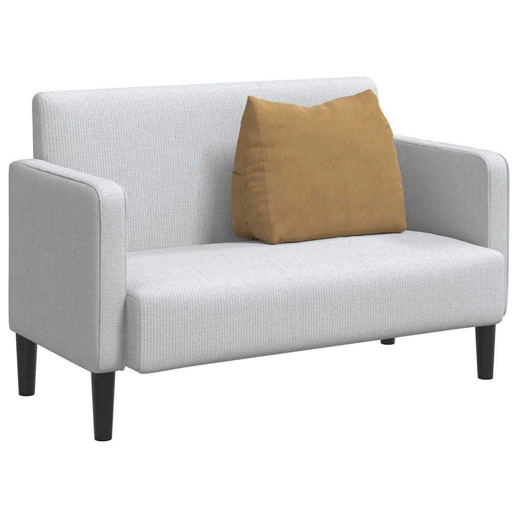 Cuscino per Schiena Marrone 60 x 20 x 50 cm Tessuto in Cords 42015056