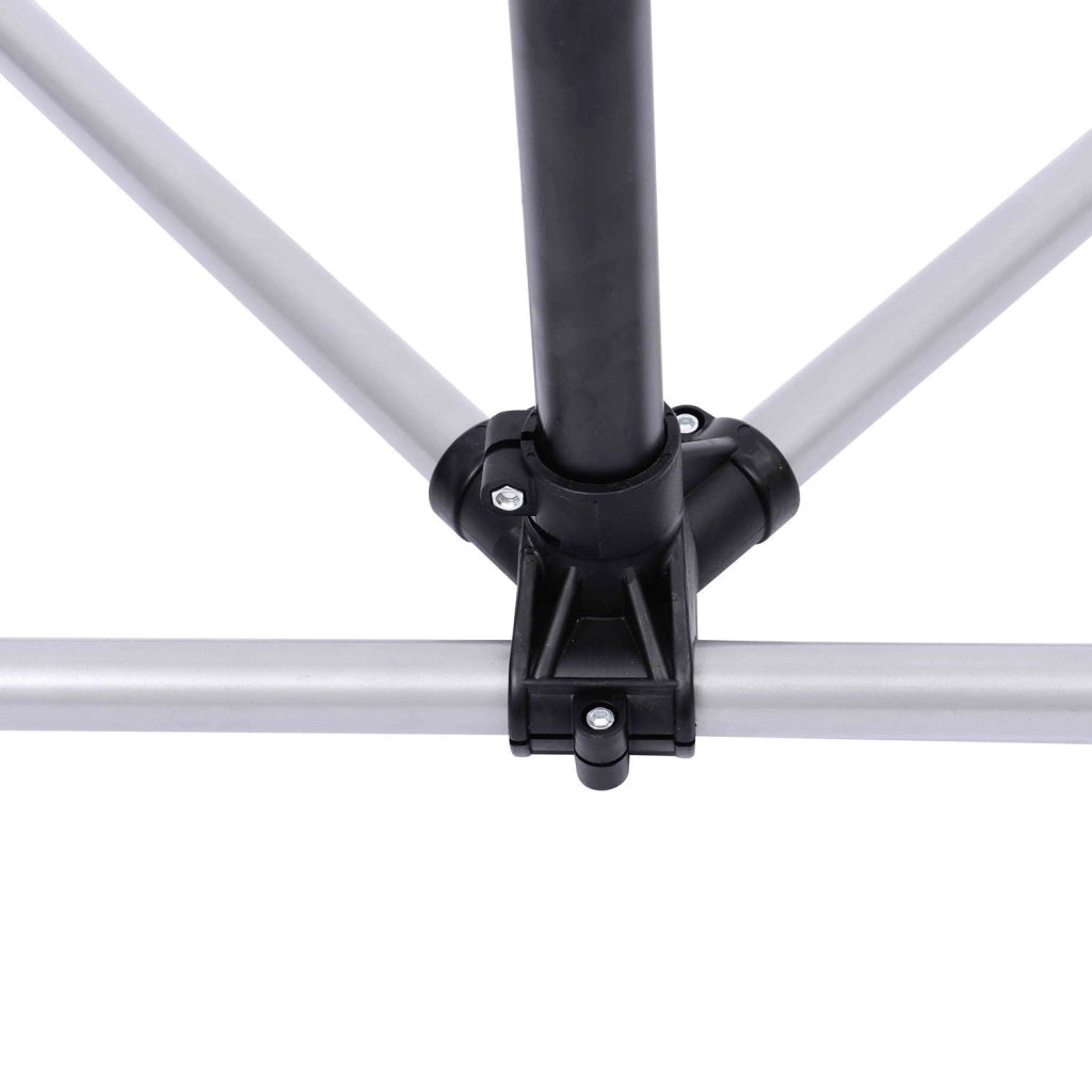 Cavalletto Riparazione Bici Regolabile Girevole ¨C Xylo ¨C 100x66x180 cm Nero