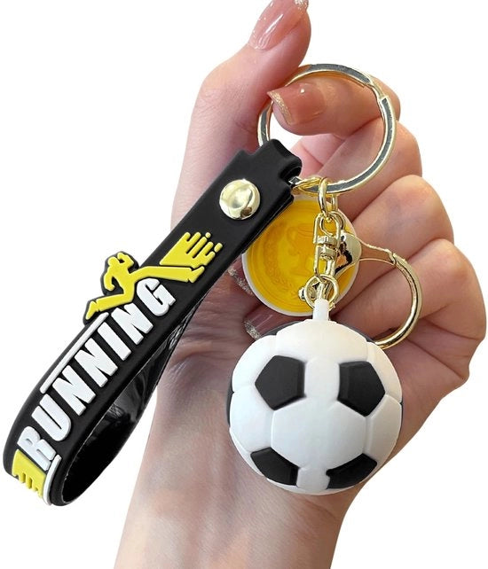 Sleutelhanger per Bambini Amanti del Calcio, Regalo per Festa di Compleanno, Premio per i Giovani Amanti dello Sport