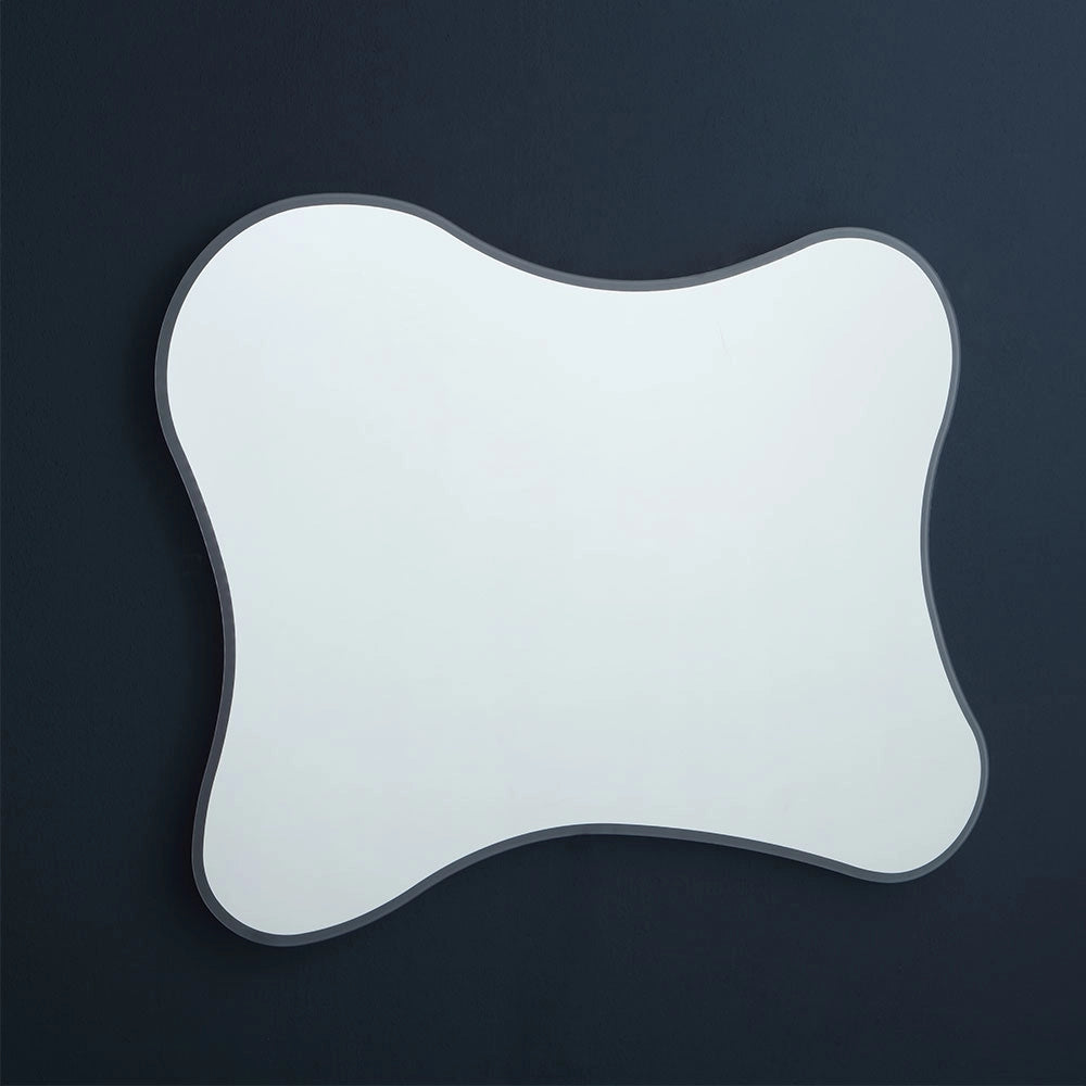 Specchio sagomato 120x90 con cornice led