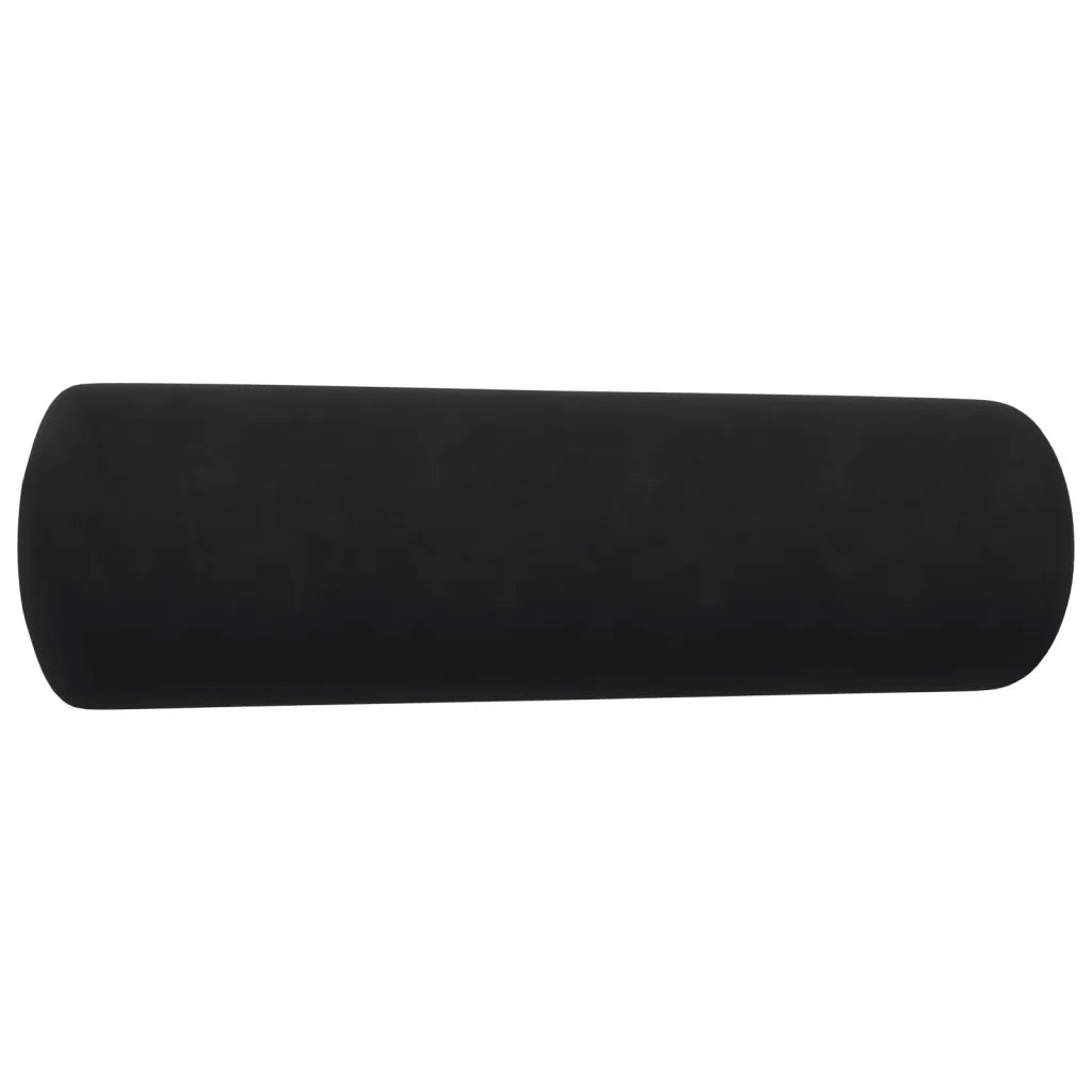 Set di Divani 2 pz con Cuscini e Rinforzi Nero in Velluto 3278416