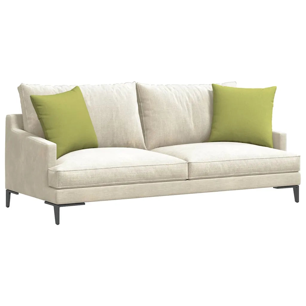 Cuscini da Divano 2 pcs Verde chiaro 45 x 45 cm Tessuto 42013921