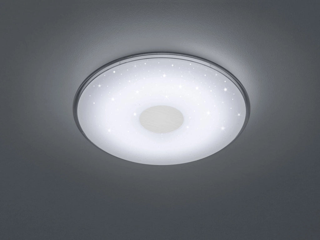 Plafoniera Trio Shogun LED 21,5W CCT 42,5cm bianca