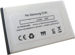 BATTERIA COMPATIBILE per SAMSUNG ZV60