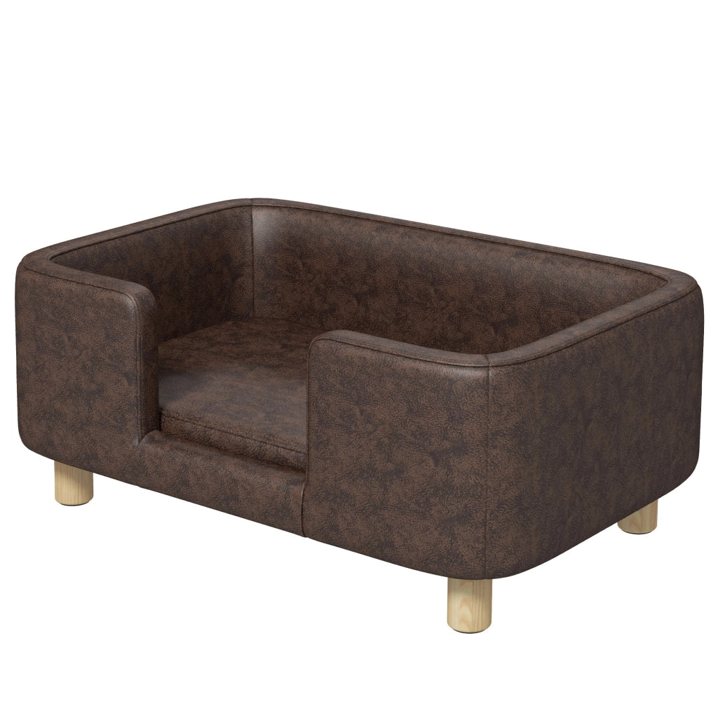 Divano per cani ¨C Minimal ¨C 74x48,5x31 cm marrone