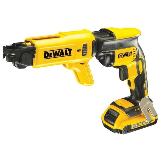DEWALT DCF620D2K-QW Avvitatore per cartongesso 18V 2 batterie 2.0 Ah motore brushless velocita' 0-4400 rpm coppia 30 Nm attacco 1-4'' colore Nero