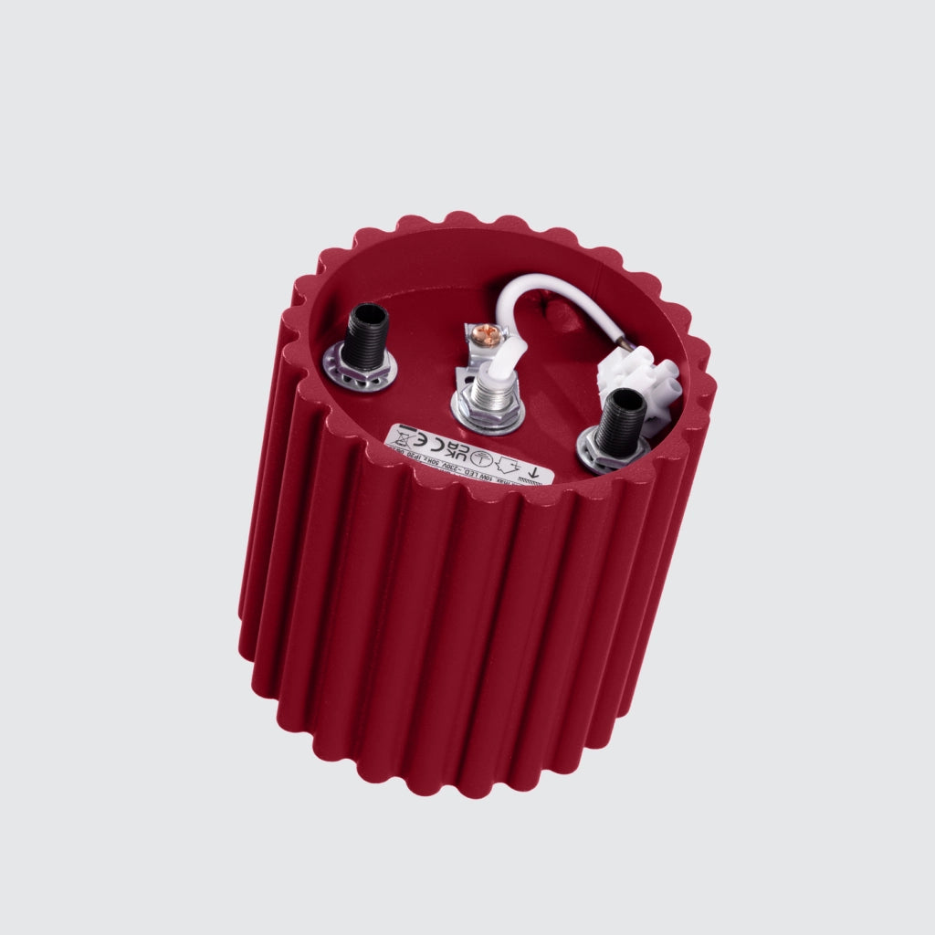 Lampada da soffitto AURA 1 bordeaux GU10