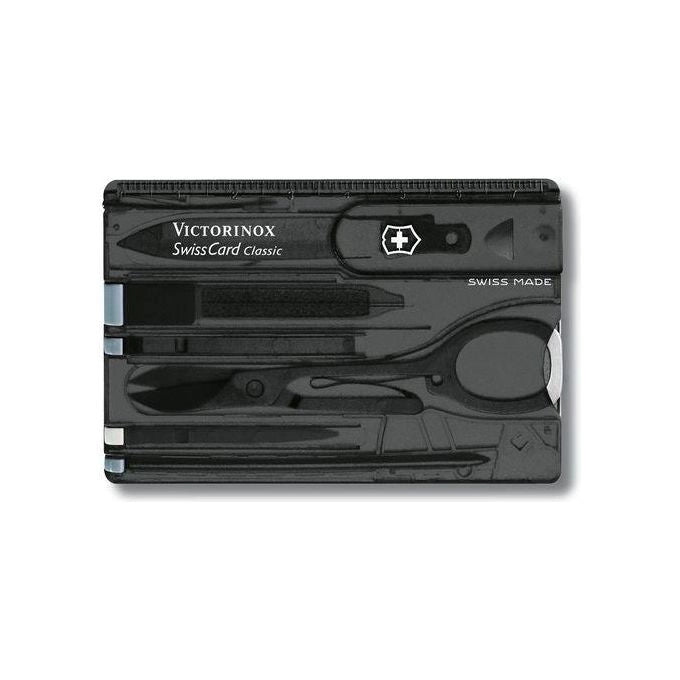 Victorinox SwissCard Classic Nero, Trasparente ABS sintetico