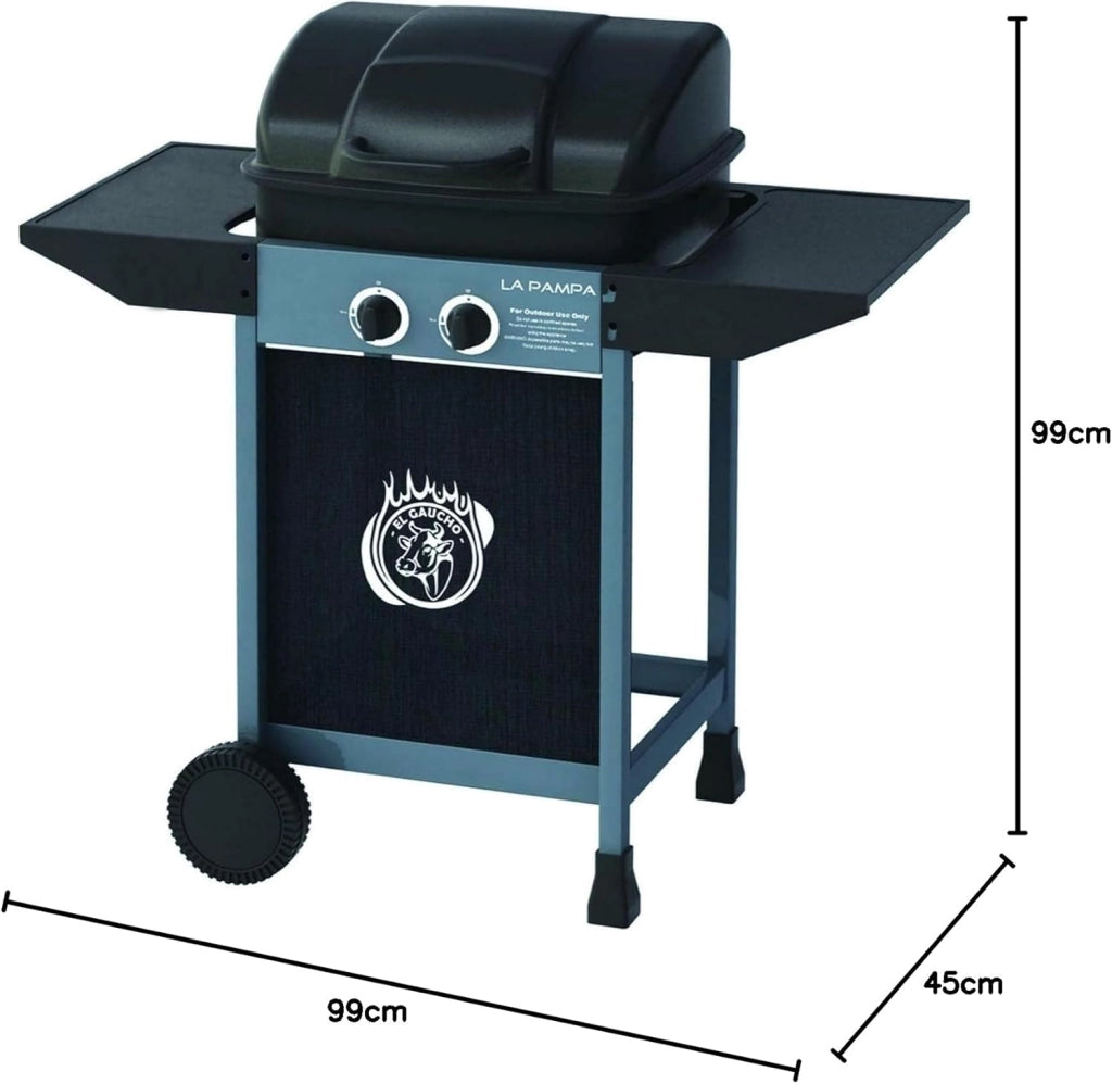 BARBECUE GAS EL GAUCHO LA PAMPA 2 FUOCHI