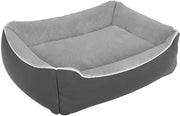 Letto per cani e gatti, grigio, 62 x 50 x 17 cm