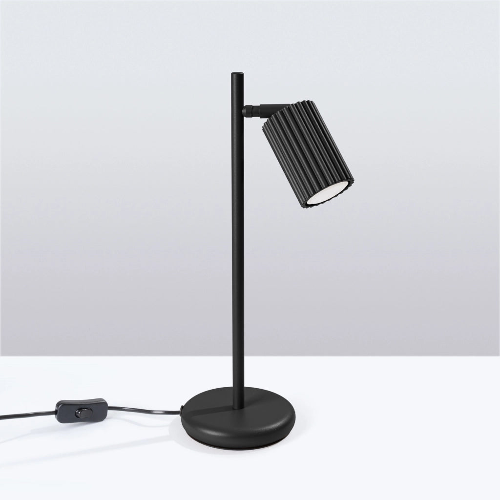 Lampada da tavolo KARBON nero