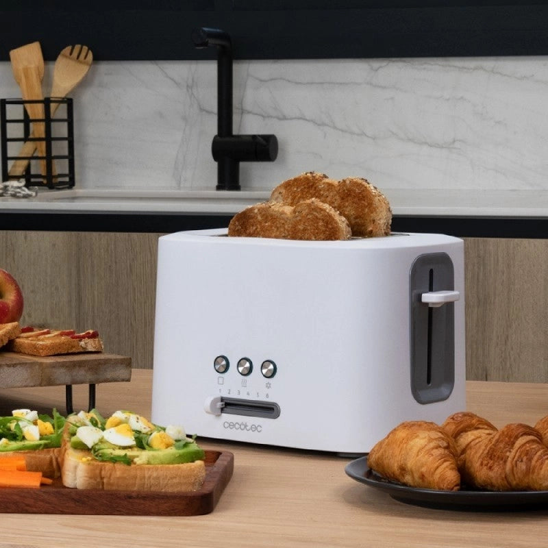 CECOTEC 03188 - Tostapane verticale Toast&Taste 9000 Double White