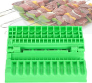 Apparecchio per spiedini da barbecue portatile e wireless per carne, verdure e patate.