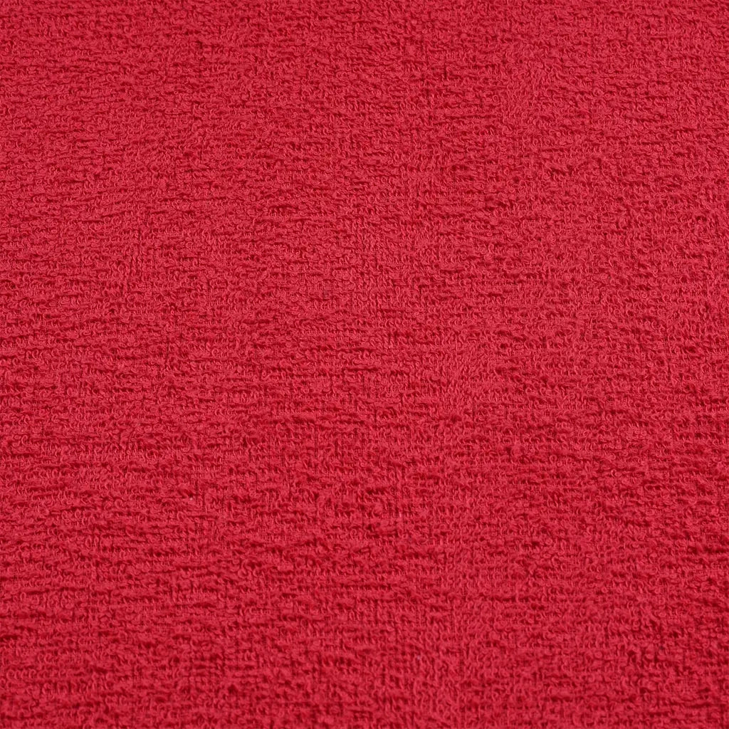 Asciugamani per sauna FROGN 2 pezzi Rosso 80x200 cm 360 g/m2