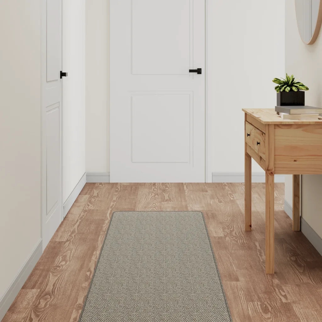 Tappeto Corsia Aspetto Sisal Platina 50x250 cm 355767