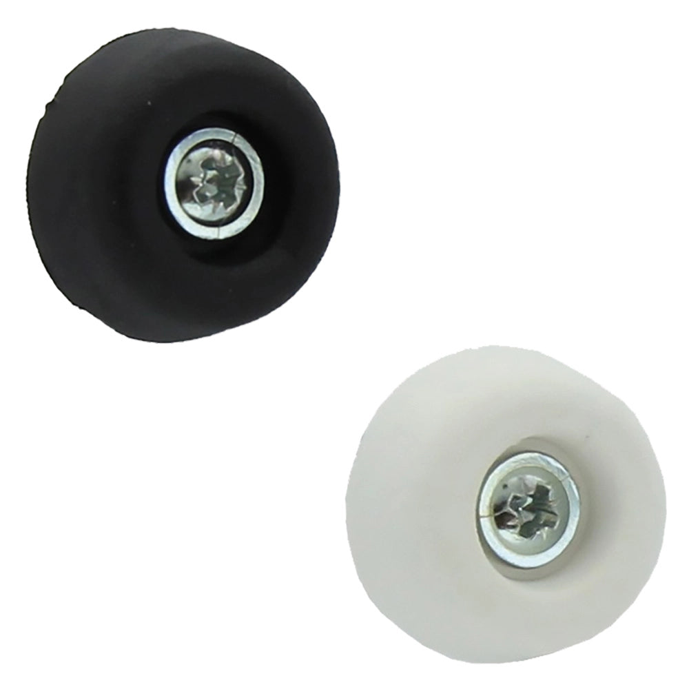 SOTTOSEDIA CONICO CON VITE mm 30 - colore nero- 100 pezzi