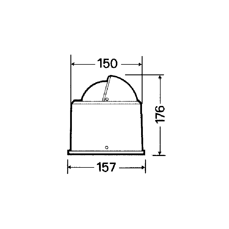 BUSSOLA BU2 GRAD. 2°+CERTIFICATO