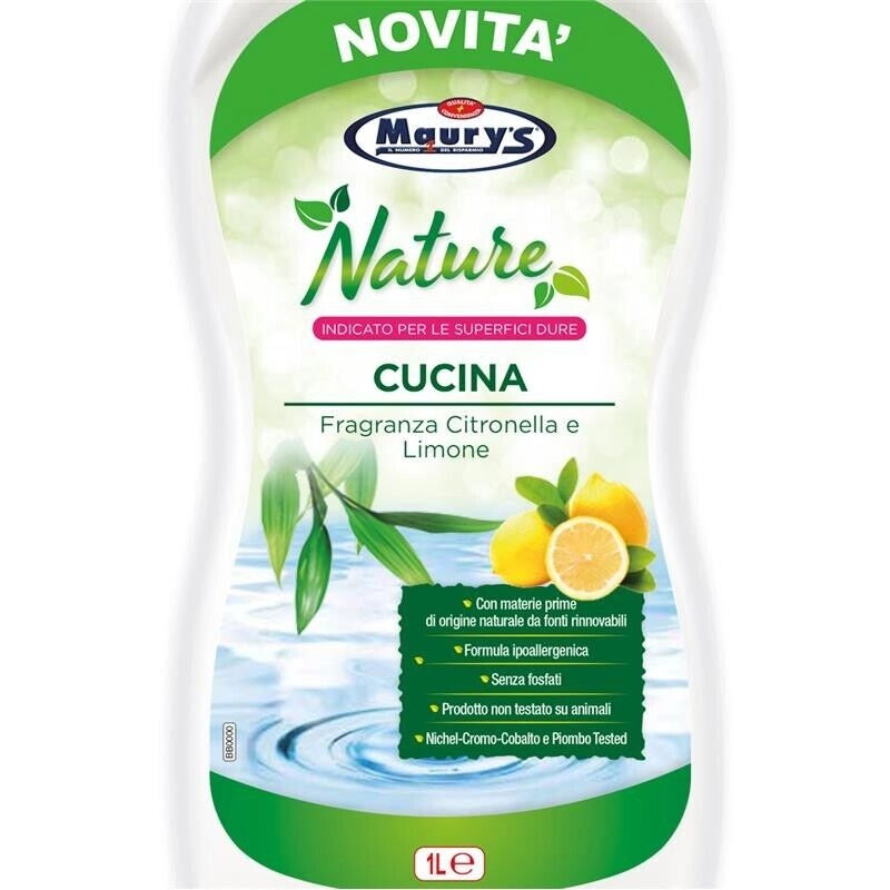 MAURY'S NATURE DETERGENTE CUCINA 1LT