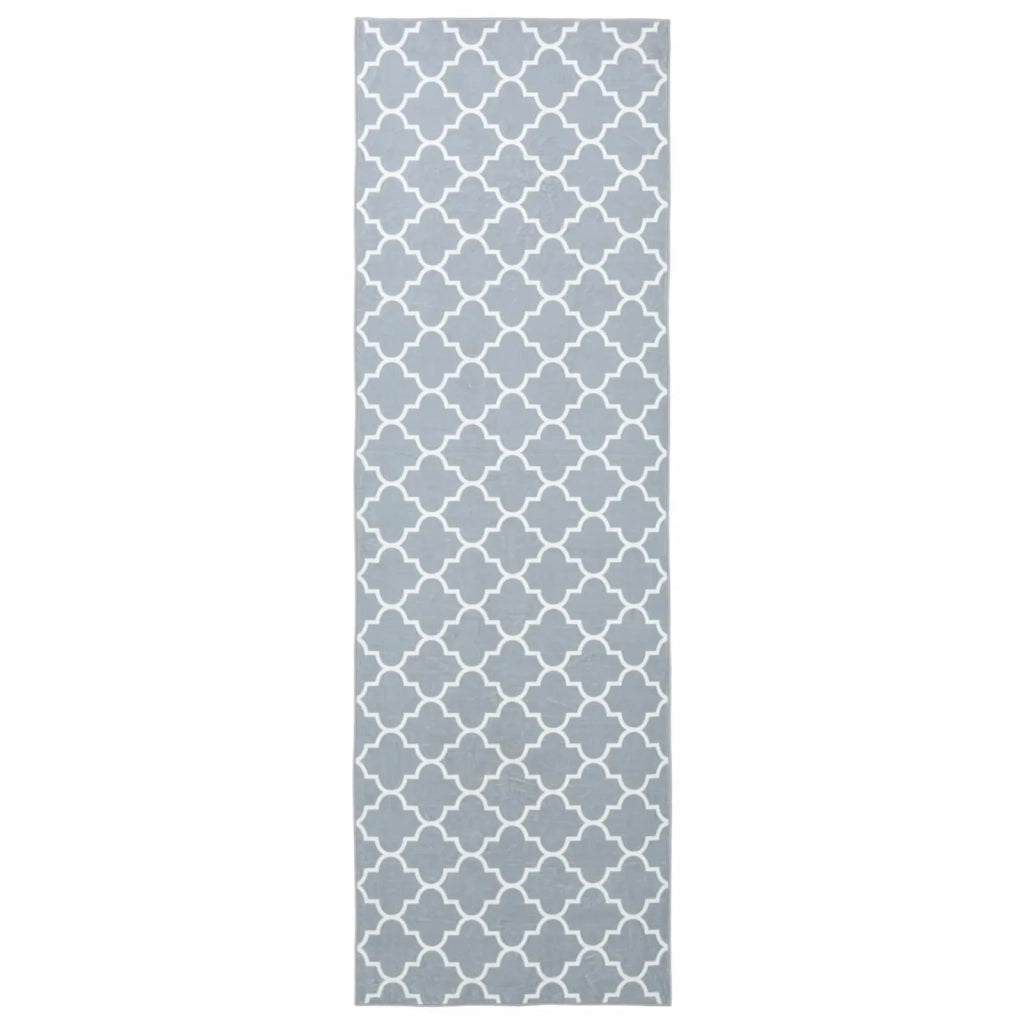 Runner Tappeto ORIZ 1150 gsm Grigio e Bianco 42045445