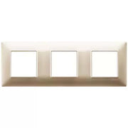 VIMAR PLANA - PLACCA 6M (2+2+2) INT71CHAMPAGNE OPACO