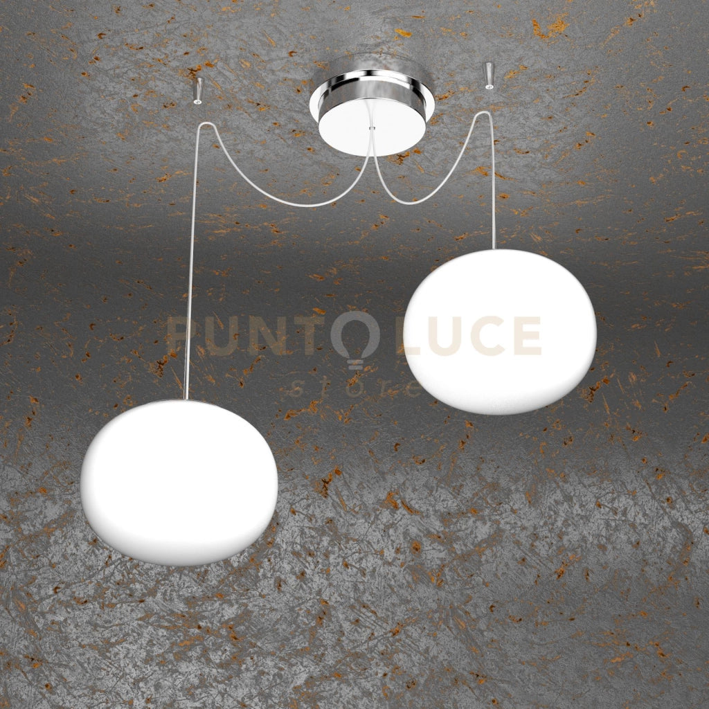 SOFT SOSPENSIONE D.18 CM. 2 LUCI 1092-S2-18