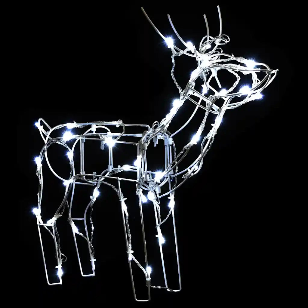 Decorazioni di Natale a Forma di Renne 3 pz 229 LED 51011