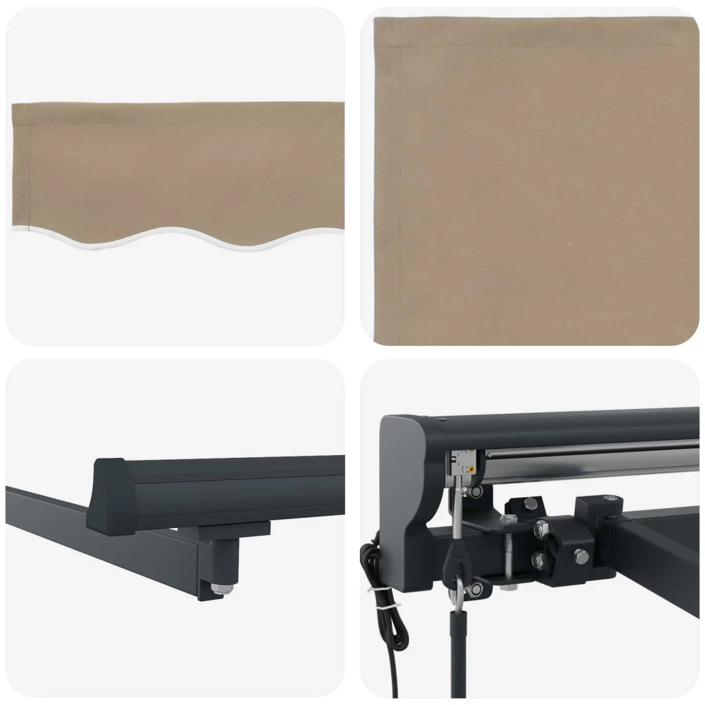 Struttura della tenda Beige 350 x 250 cm 3330356
