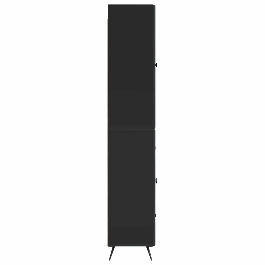 Set di armadi 2 pcs Nero Legno ingegnerizzato 3416899