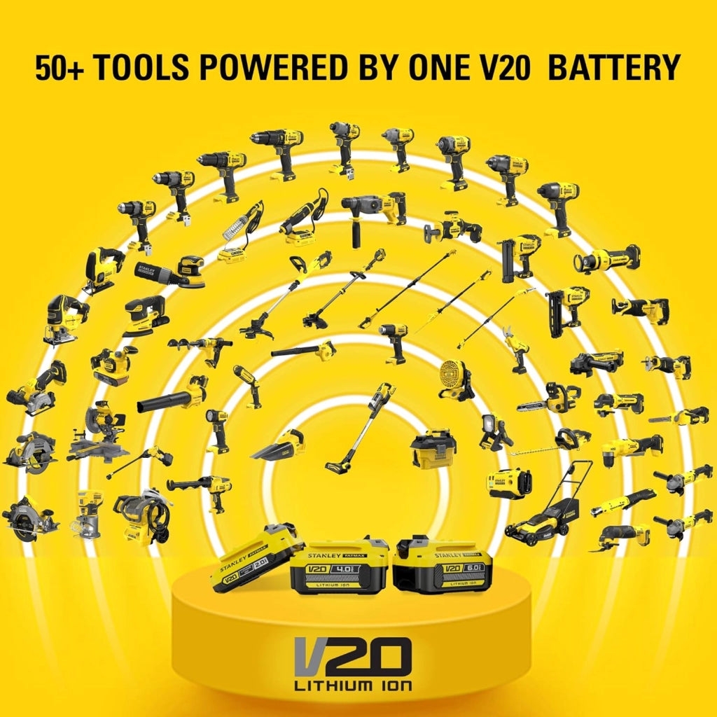 Affleureuse - STANLEY FATMAX V20 - SFMCW400B-XJ - Brushless - Lithium 18V - Sans batterie