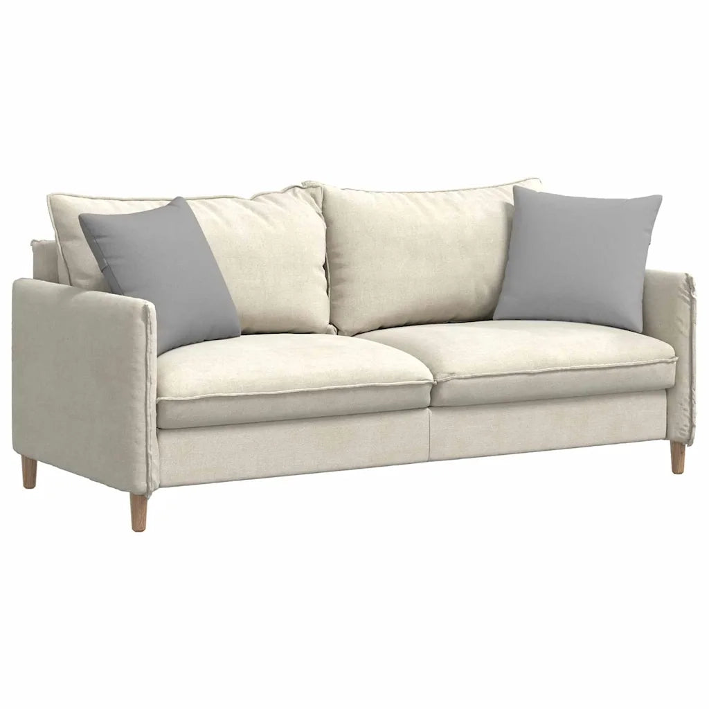 Cuscini da Divano 2 pcs Grigio Nuvola 45 x 45 cm Tessuto 42013924