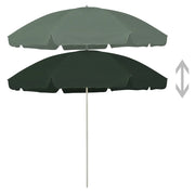 Ombrellone da Spiaggia Verde 300 cm 314709