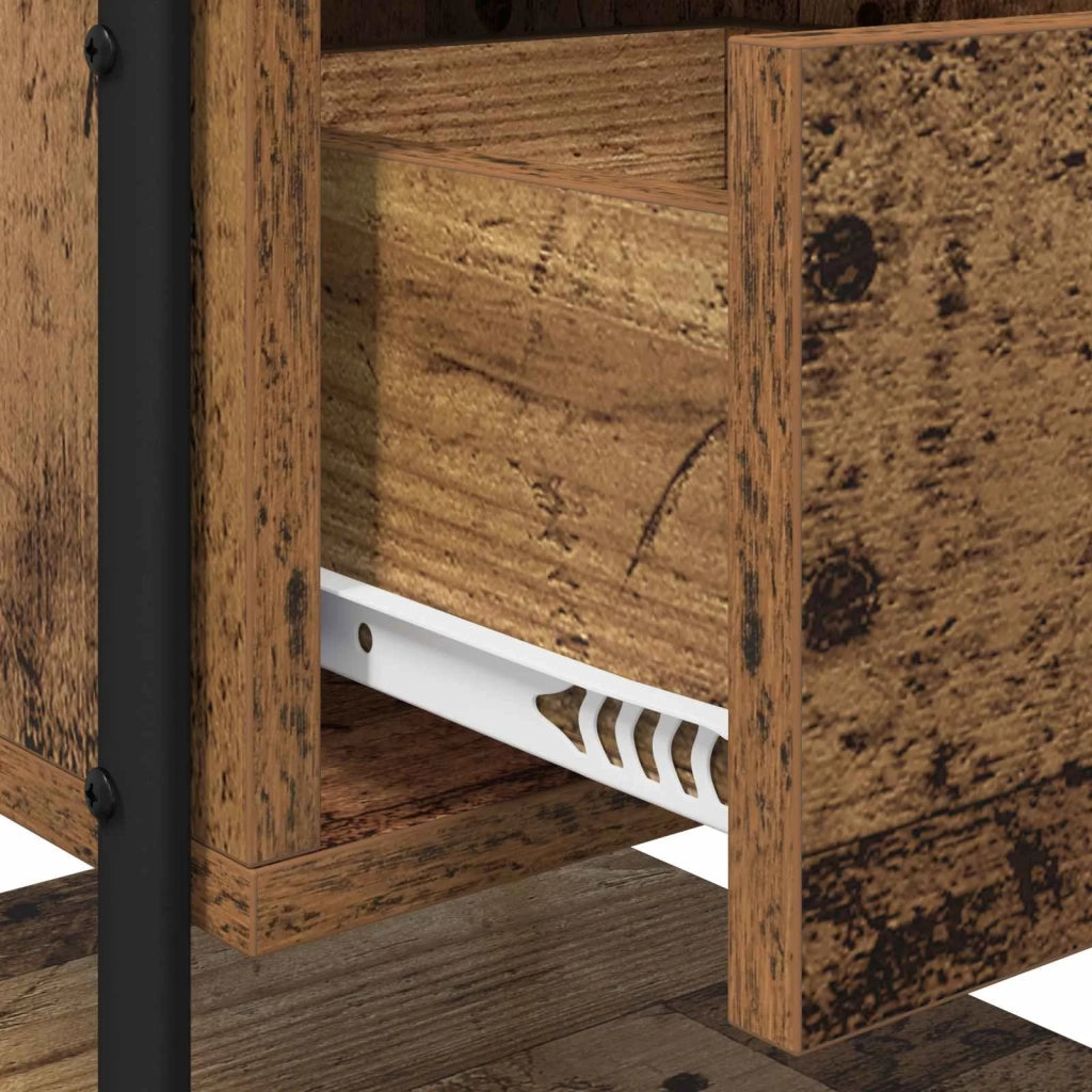 Armadio da Notte Legno antico 35 x 36,5 x 47 cm 8007667