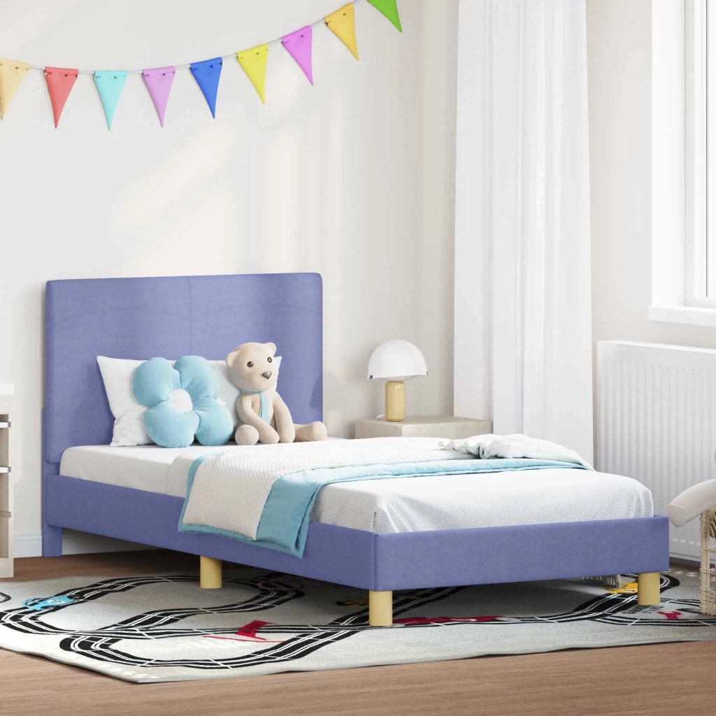 Struttura letto bambini con testata-Giroletto per bambini Blu jeans 80 x 200 cm 572409