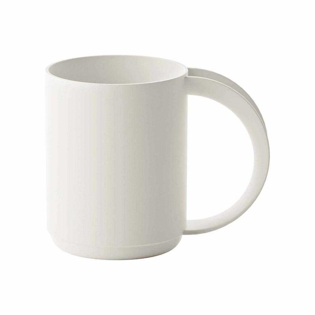 Mug Pop Line colore bianco latte Ø 7,5 cm 300ml