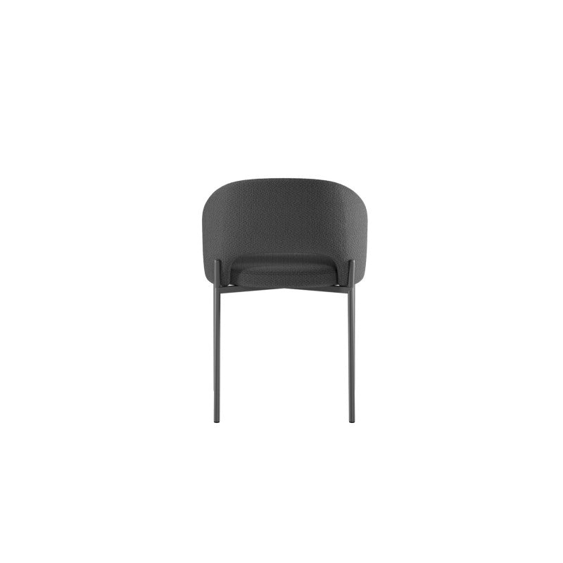 Set di 2 Sedie in tessuto Greta 52cm X 55.5cm H 78.5cm Stones