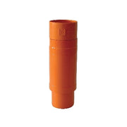 GIUNTO DI RIPARAZIONE 2 PEZZI PVC ARANCIO- Diam. 160- ESCLU- pezzi 1