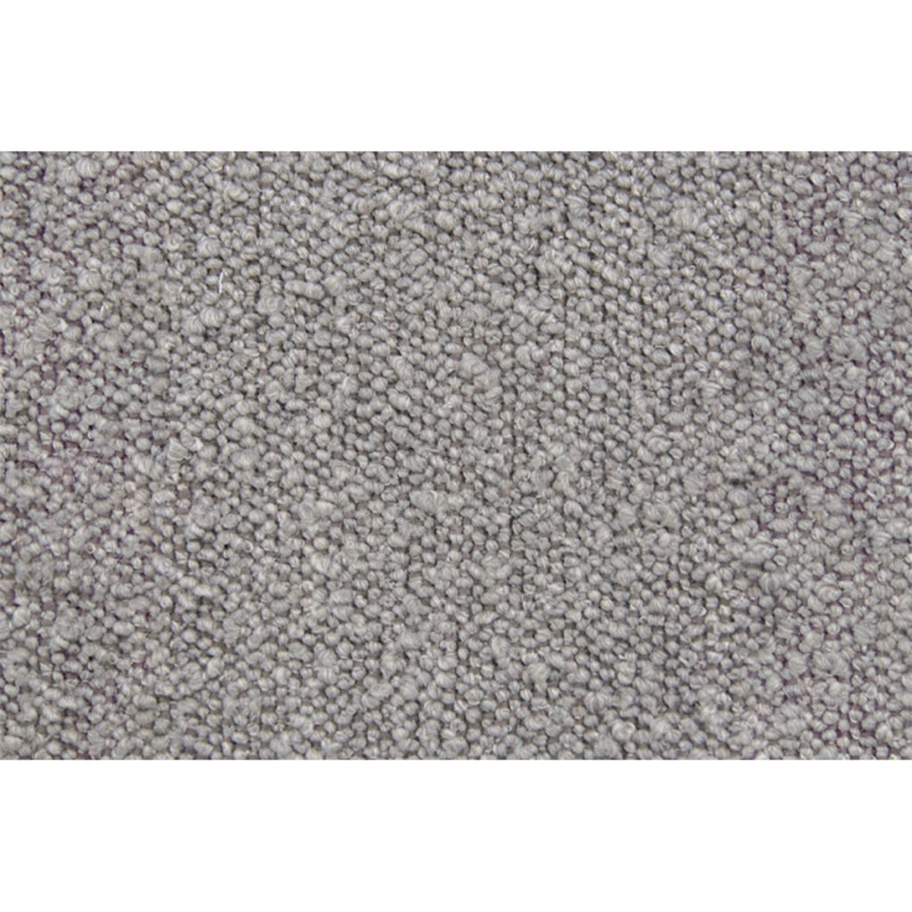 Letto 140x190 cm con testata imbottita - tessuto bouclé