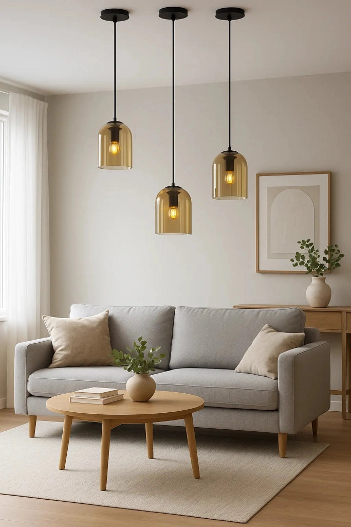 Lampada A Sospensione APP1704-1PC Amber