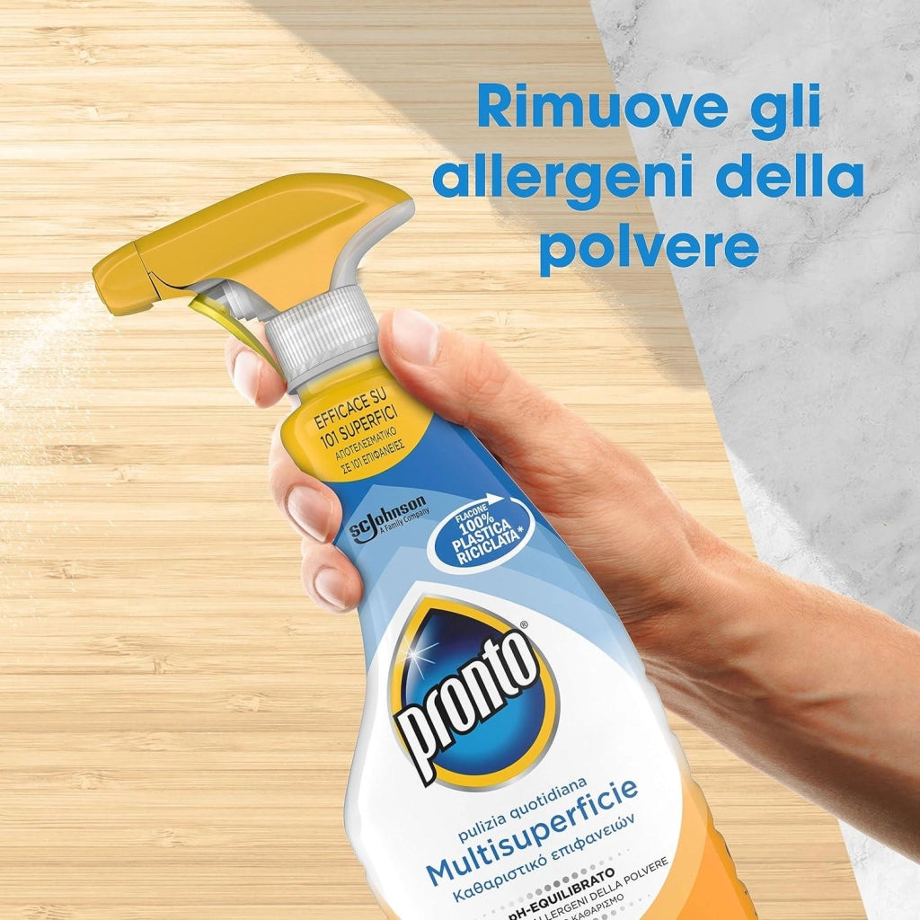 PRONTO SPRAY TRIGGER MULTISUPERFICIE  FORMULA CON PH-EQUILIBRATO FRAGRANZA AGRUMI 500 ML