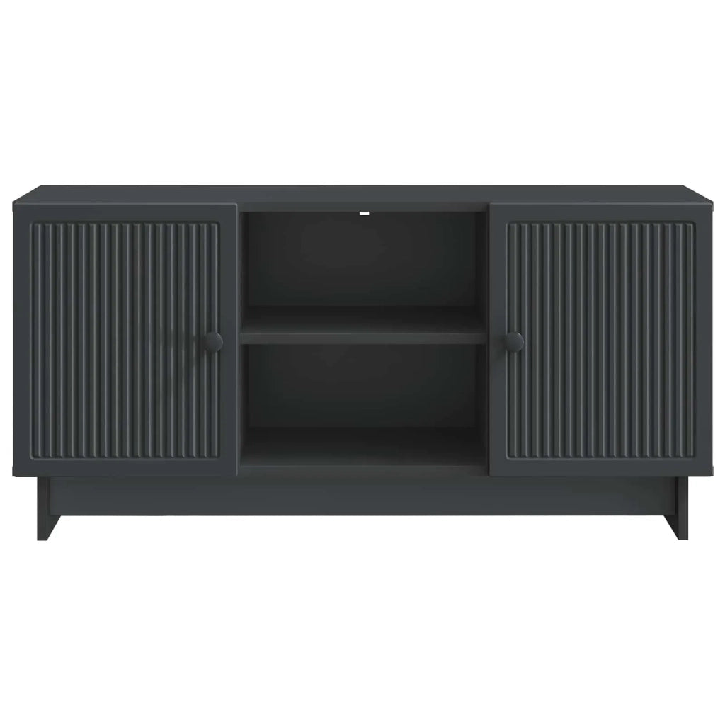Mobile TV | Armadietto TV | Mobile Porta TV 102 x 34,5 x 50 cm Nero Legno ingegnerizzato