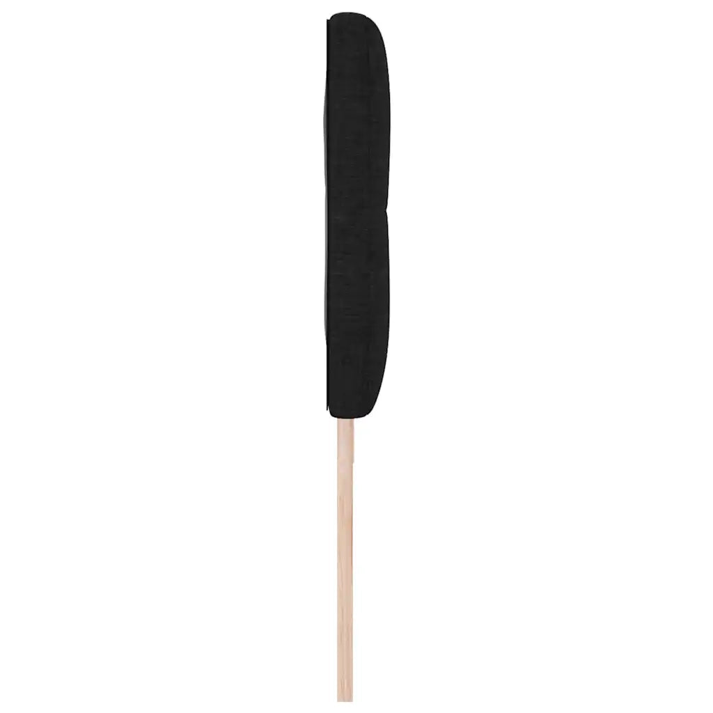 Testiera LED con strisce LED con testiera Nero 180 cm Tessuto 3338150